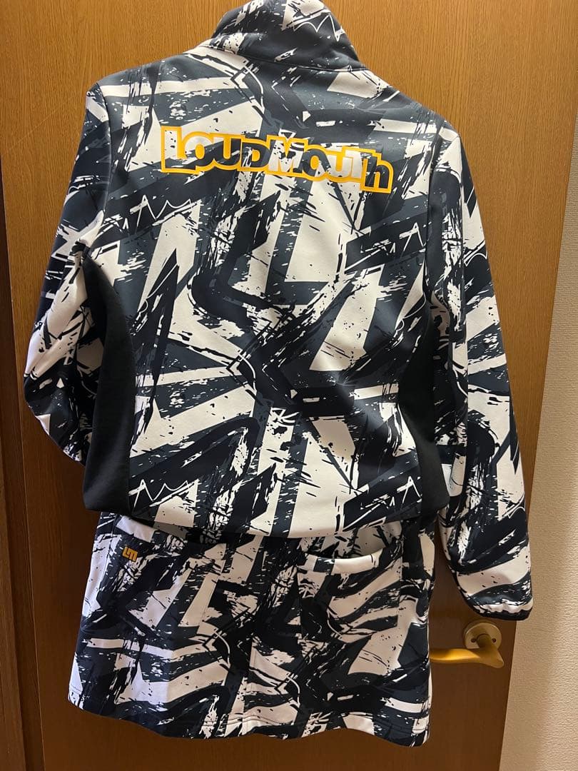 Loudmouth レディース/ボンディングセットアップ/LL/ブラック系