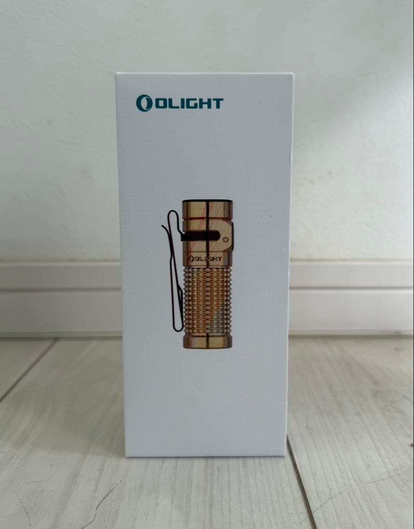 【希少】olight baton 4 カッパーダマスカス 数量限定品