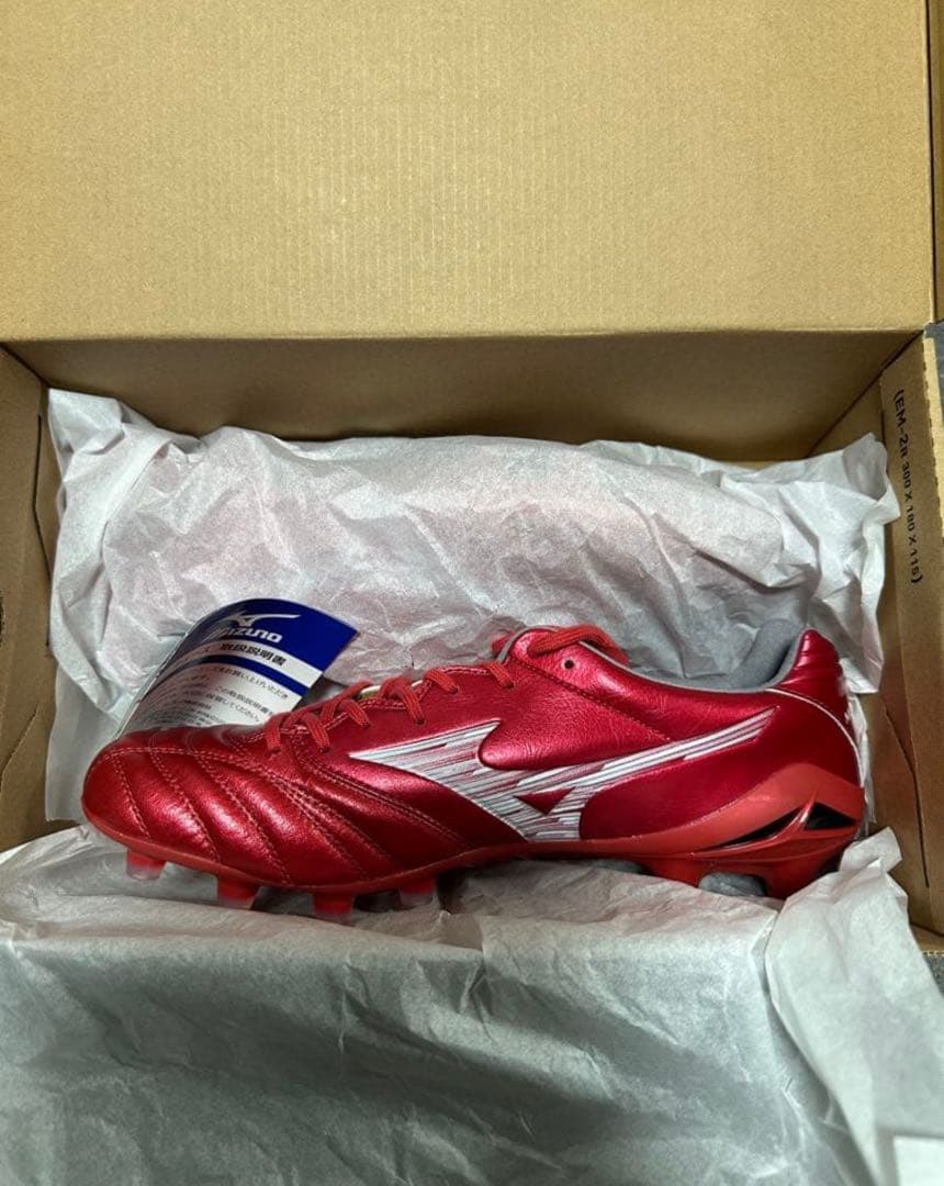 ミズノ モナルシーダ NEO III ELITE【ルビーレッド×ホワイト】新品