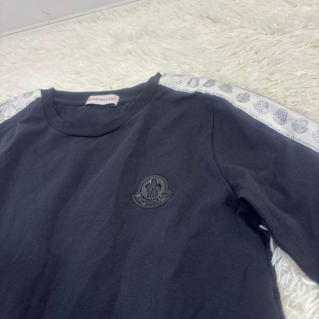 【美品】モンクレール ABITO ワンピース チュニック　ブラック　152cm