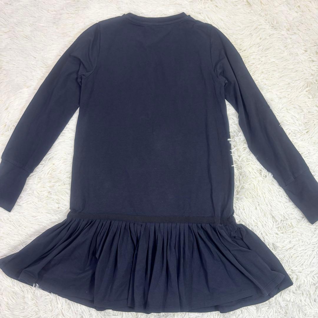 【美品】モンクレール ABITO ワンピース チュニック　ブラック　152cm