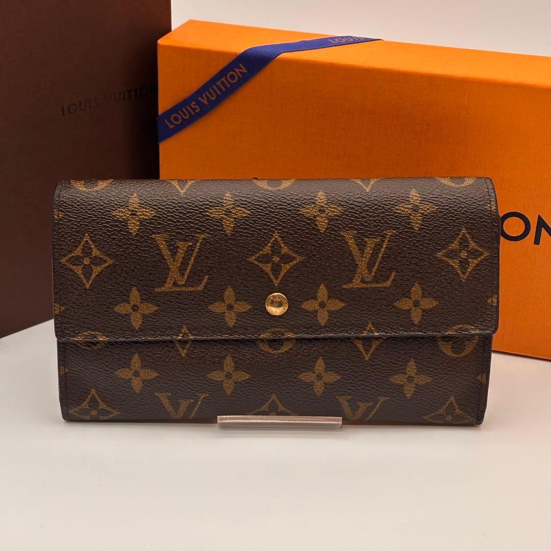 ✨ルイヴィトン✨モノグラム✨ポルトトレゾール インターナショナル 三つ折り財布