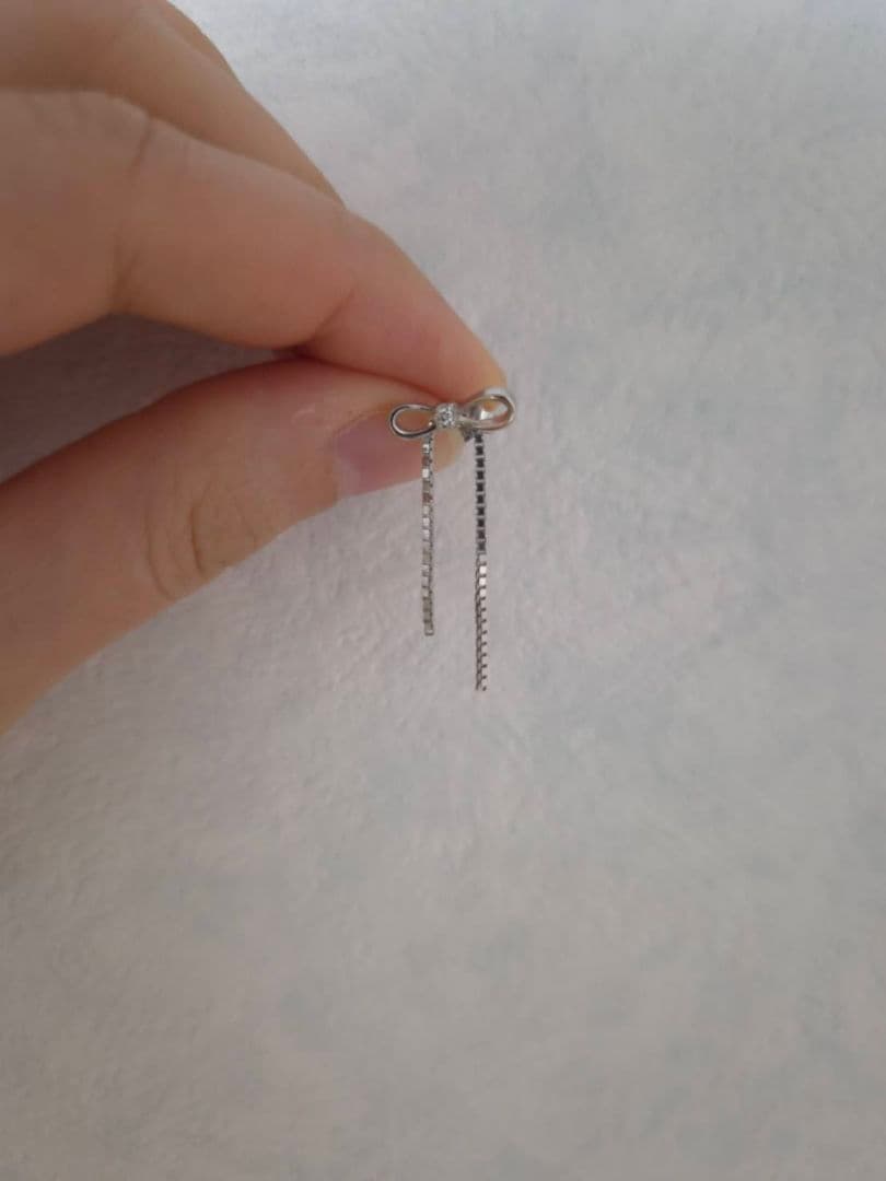 【新品同様】限定品・スタージュエリーSV925 INFINITY BOW