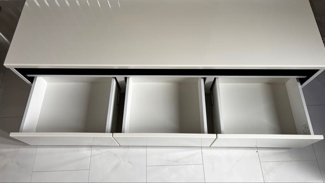 【送料込み15000円】　DUKE150LB ホワイト テレビ台