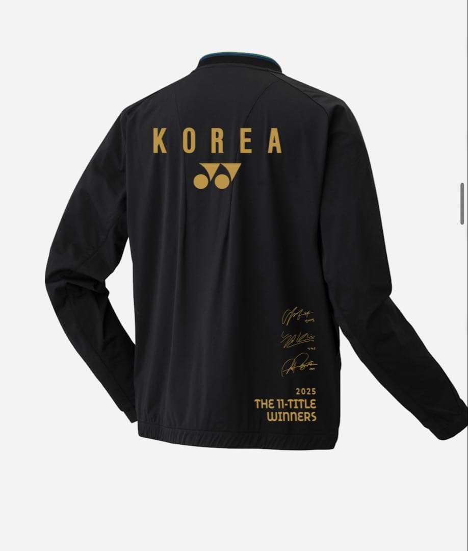 YONEX KOREA ジップアップジャケット