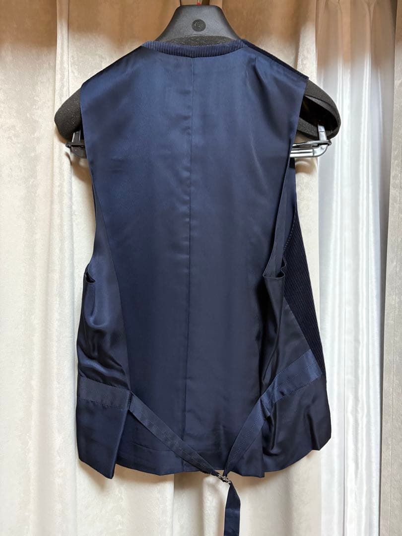 美品 TOMORROWLAND コーデュロイジャケット ベストセット　サイズ48