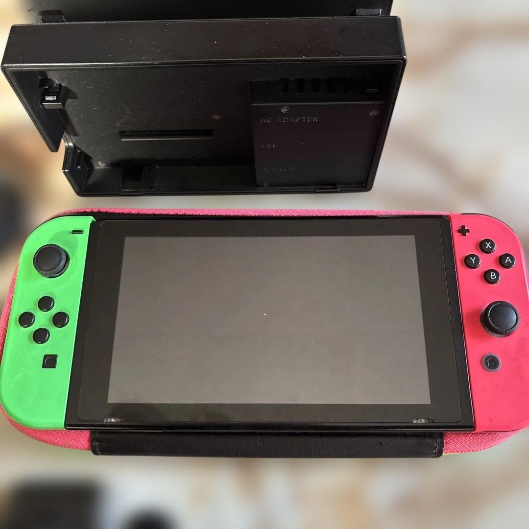 Nintendo Switch ネオンピンク・グリーン 本体