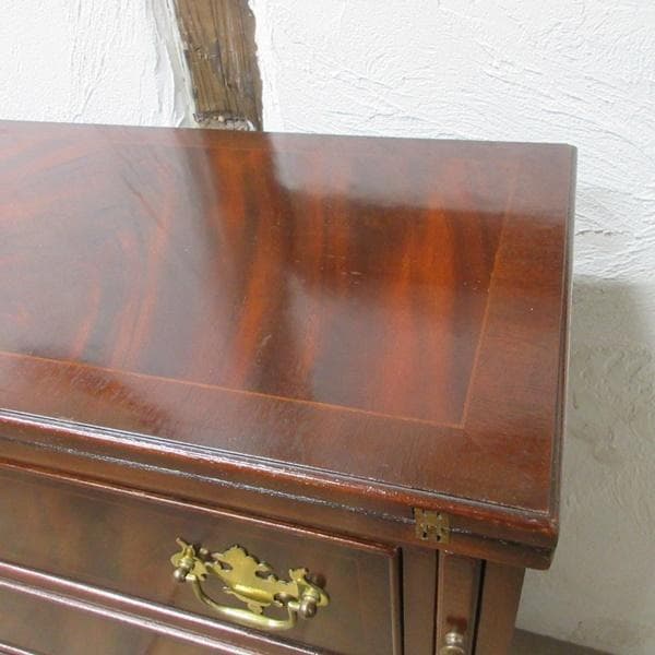 イギリス アンティーク 家具 ライティングチェスト 4段引き出し 6106c