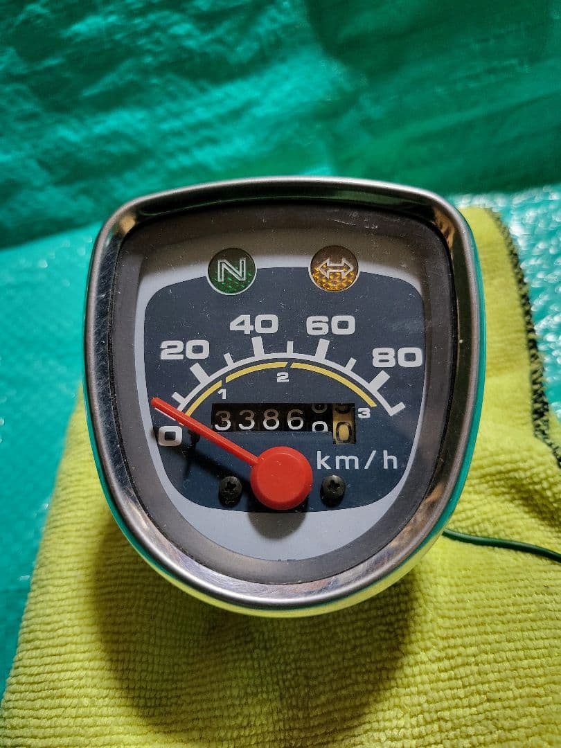 HA02 スーパーカブ90 純正メーター33869㎞ 90㎞メーター
