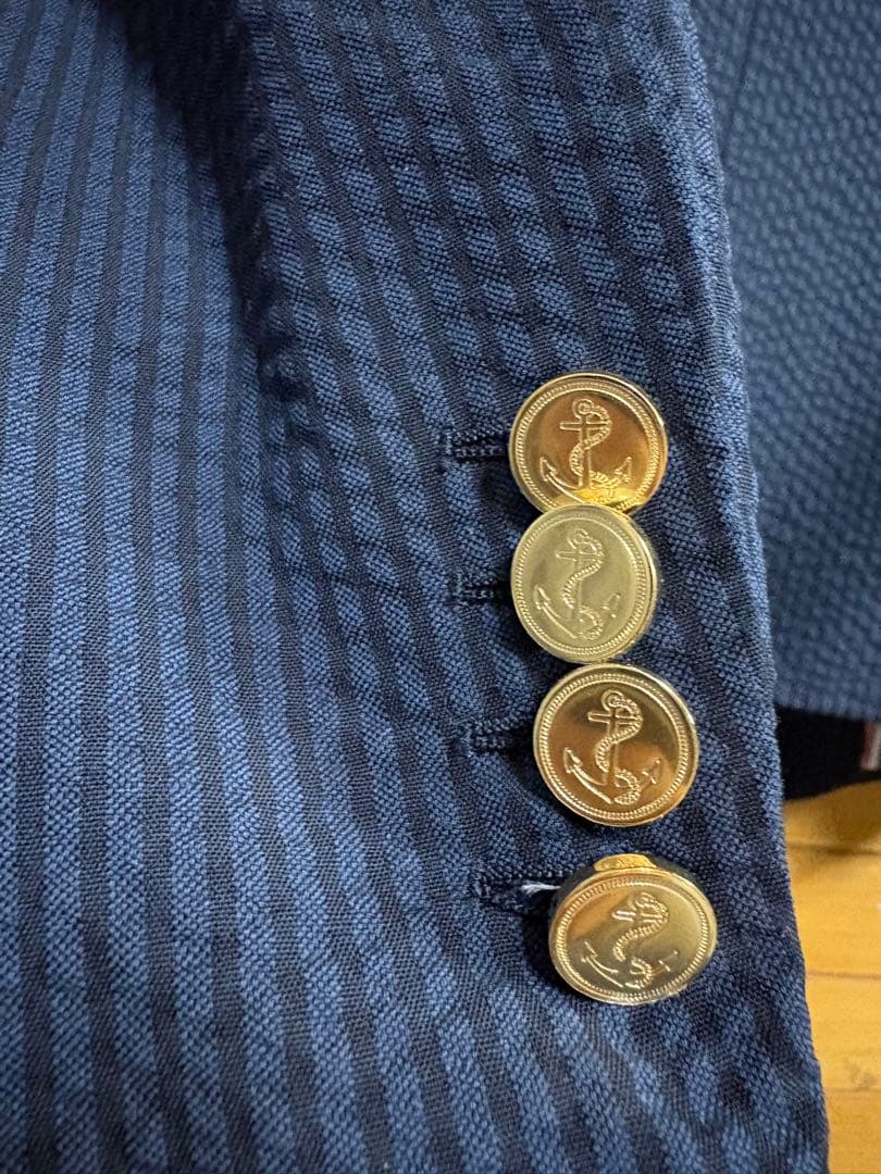 Thom Browne シングルブレスト　サッカー生地　ブレザー