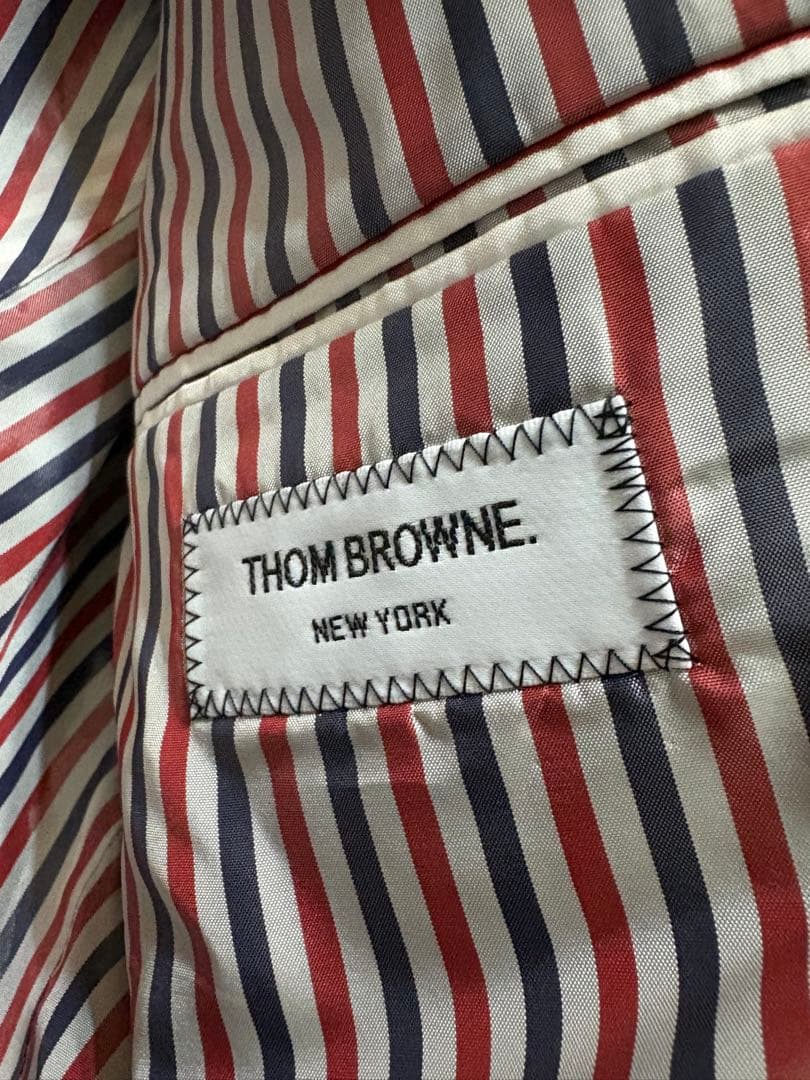 Thom Browne シングルブレスト　サッカー生地　ブレザー