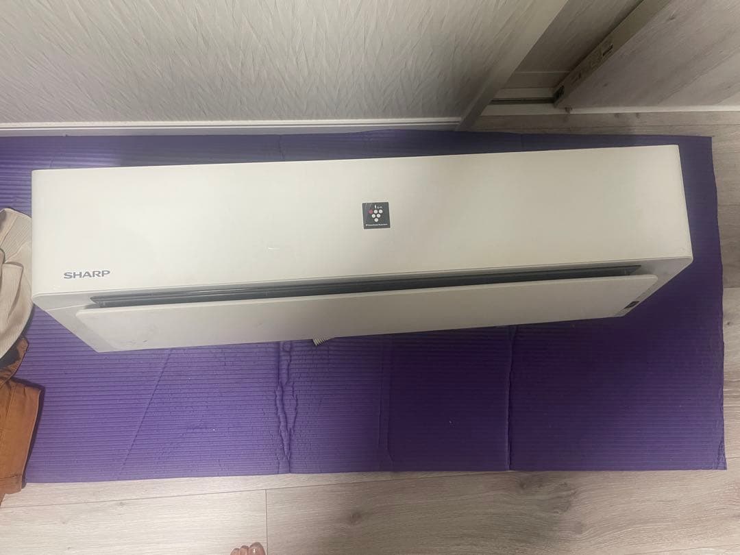 SHARP AY-H22EE6 エアコン本体 2018年製　室内機　ジャンク　6