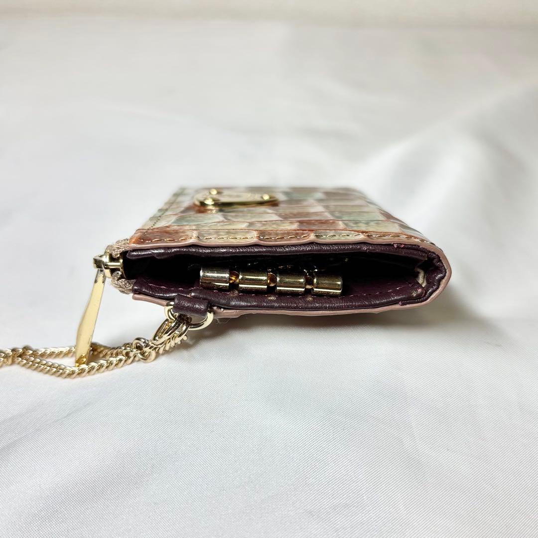 【極美品】　アタオ　キーケース　ベル　アドリアエメラルド　ミニ財布　人気