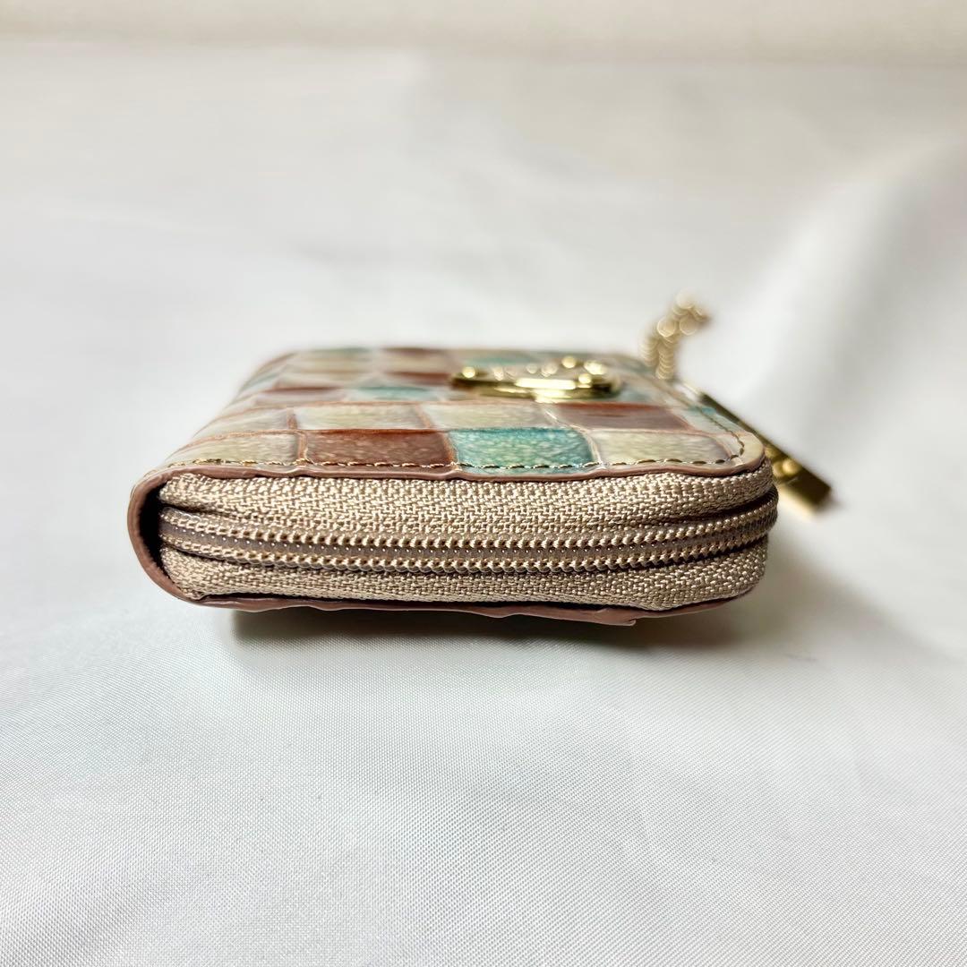 【極美品】　アタオ　キーケース　ベル　アドリアエメラルド　ミニ財布　人気