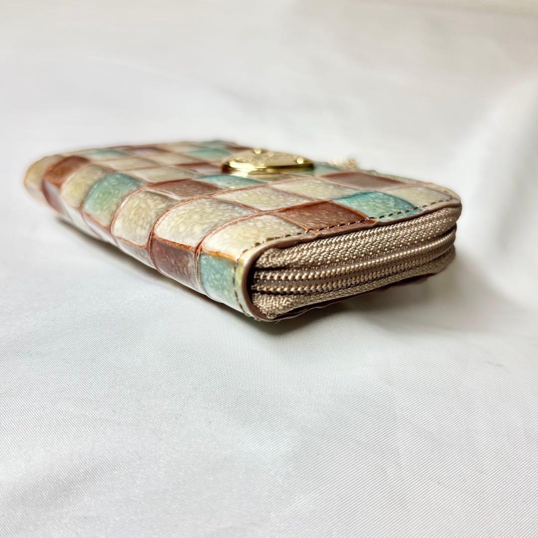 【極美品】　アタオ　キーケース　ベル　アドリアエメラルド　ミニ財布　人気