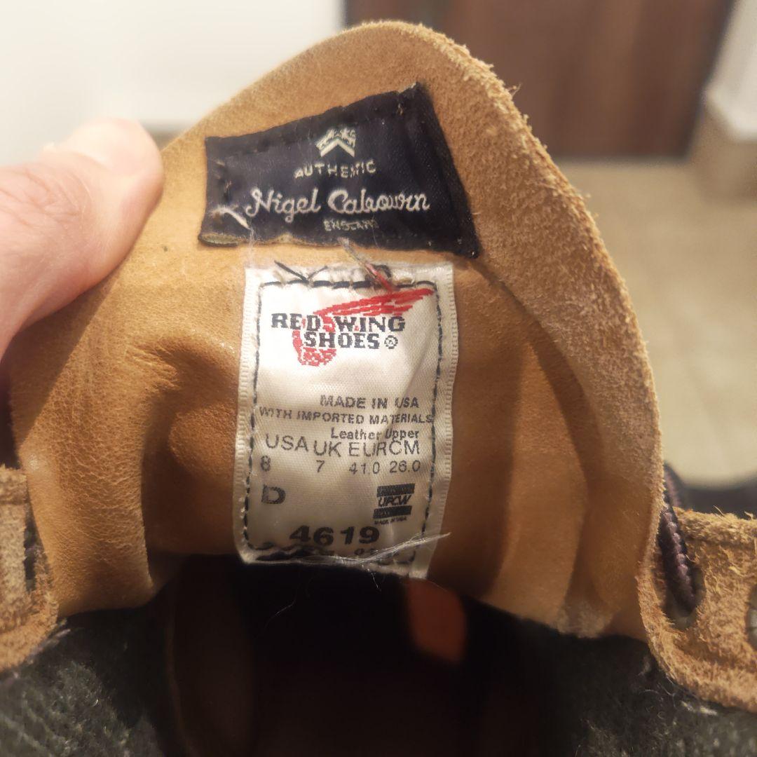 レッドウィング ナイジェルケーボン　マンソンブーツ