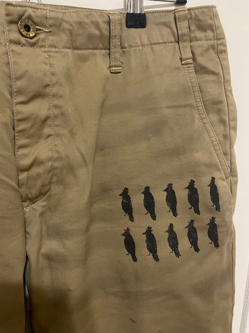 グラッドハンド　オールドクロウ　OLD RODDER USED加工　チノパン