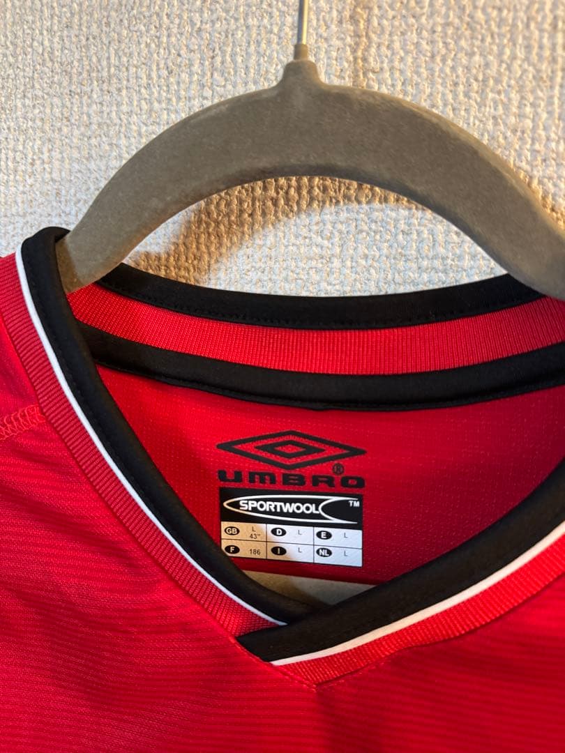 マンチェスターユナイテッド　ユニフォーム　ライアンギグス　00/02