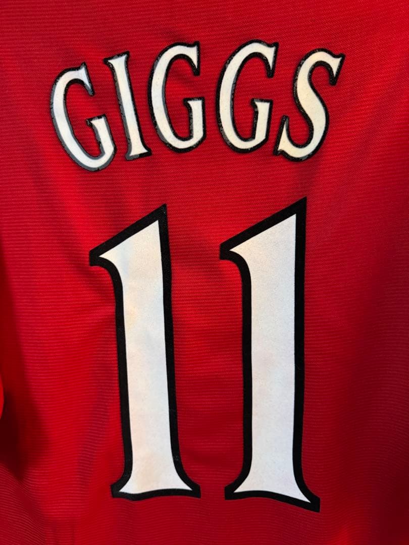 マンチェスターユナイテッド　ユニフォーム　ライアンギグス　00/02