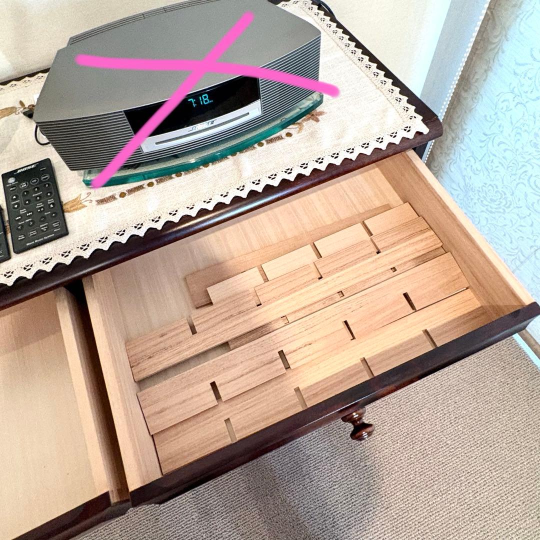 チェスト ダークブラウン たんす 引き出し 4段 木製 木 ウッド 小箪笥