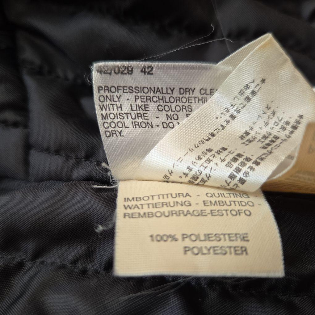 美品 SPORTMAX CODE 中綿ベスト 42 L 黒 立体シルエット