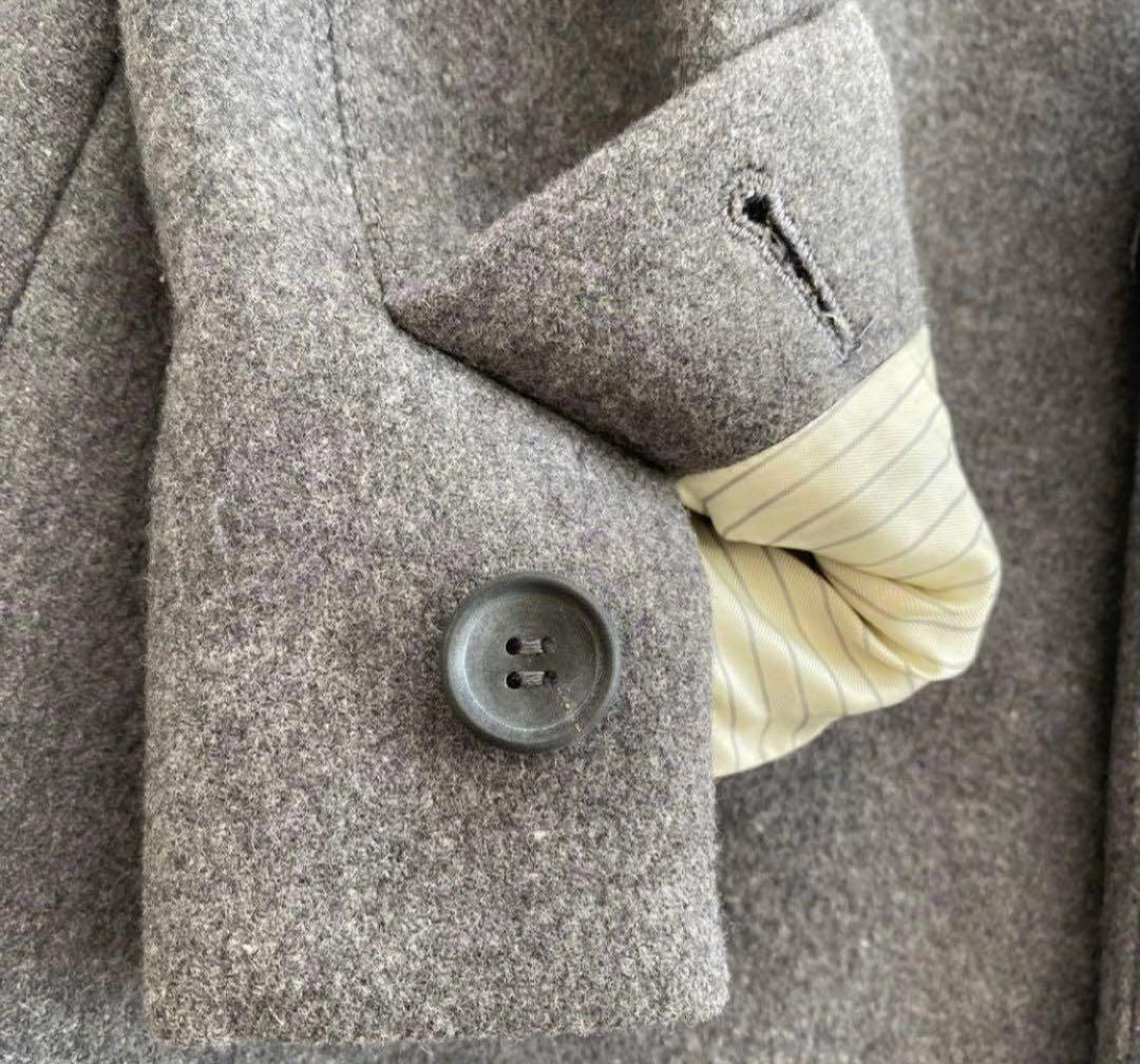 【美品】クリーニング済み THE RERACS チェスターコート ピンバッチ付