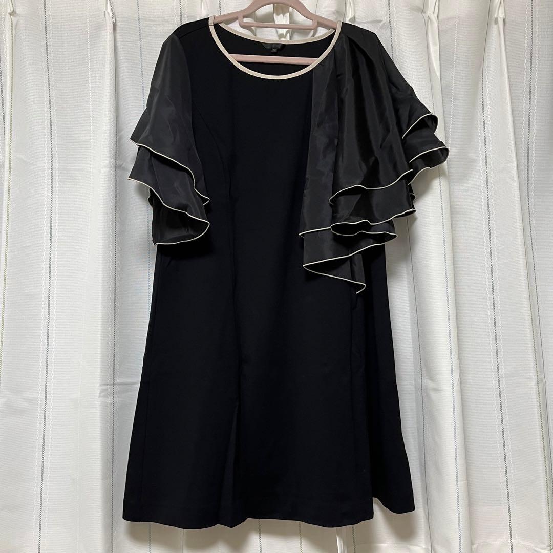 【美品】TO BE CHIC＊レーヨンナイロンチュニックカットソー