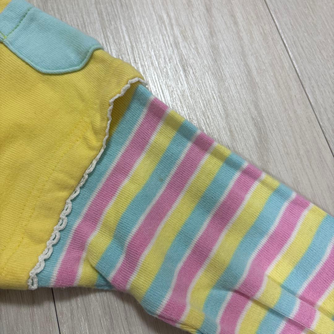 mezzo piano カラフル長袖ドレス