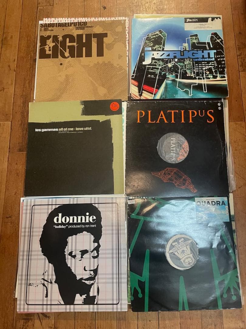 送料込みHOUSE/DOWNTEMPO等、レコード50枚まとめ売り