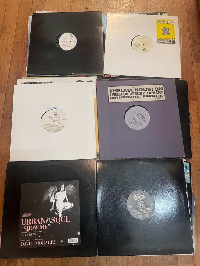 送料込みHOUSE/DOWNTEMPO等、レコード50枚まとめ売り