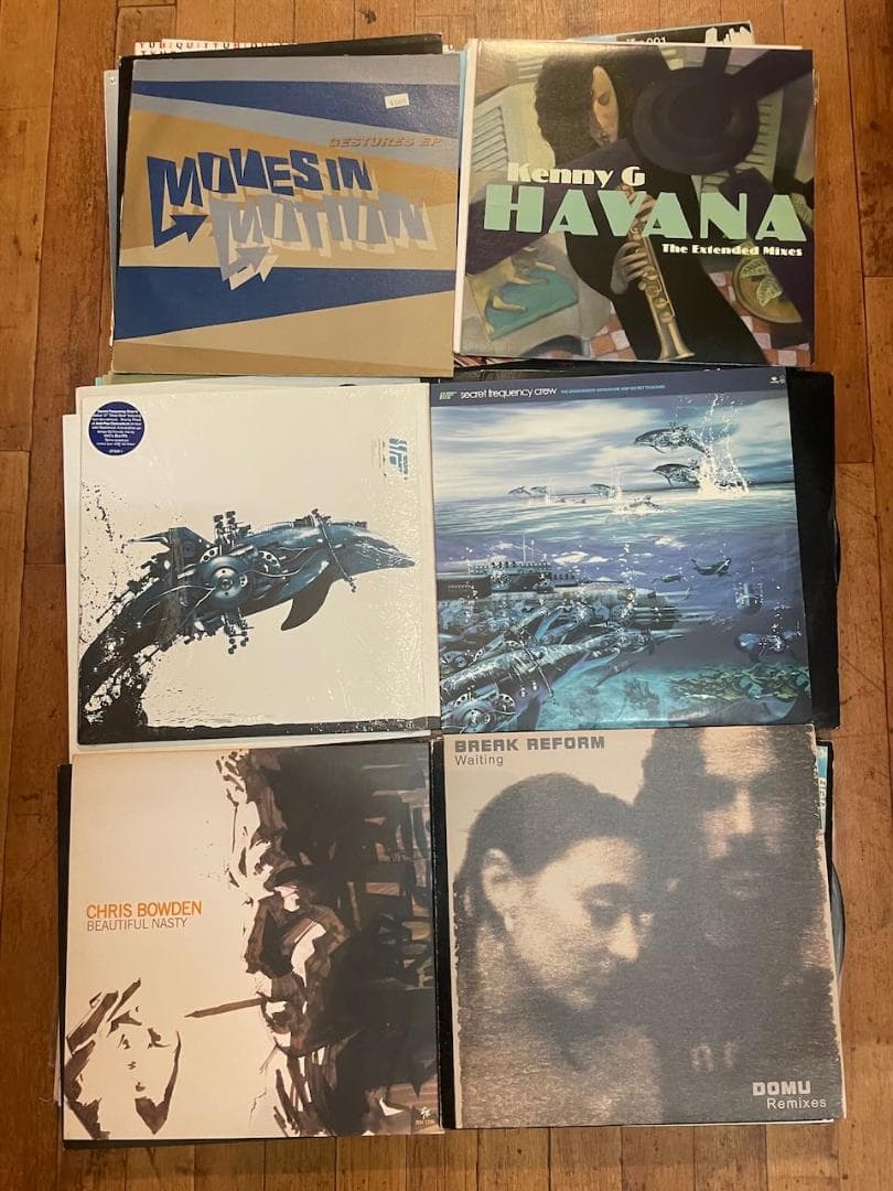 送料込みHOUSE/DOWNTEMPO等、レコード50枚まとめ売り