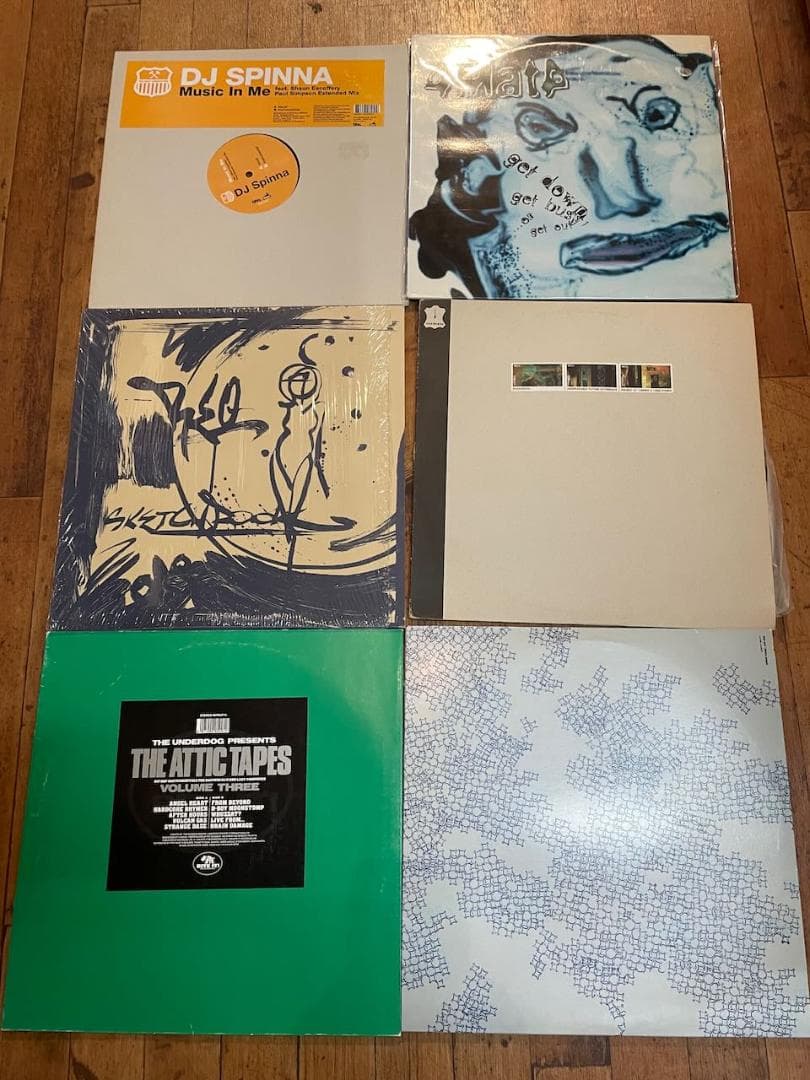 送料込みHOUSE/DOWNTEMPO等、レコード50枚まとめ売り