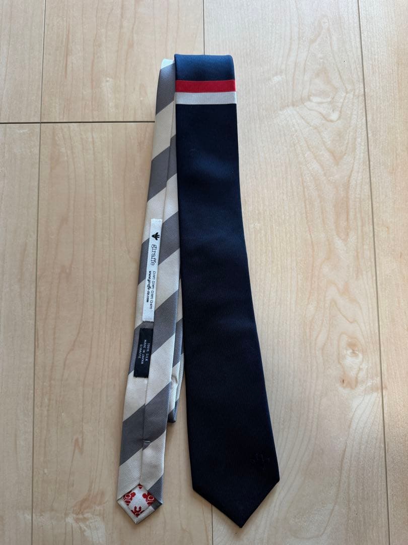 giraffe トラベルベルトチップタイ ネイビー