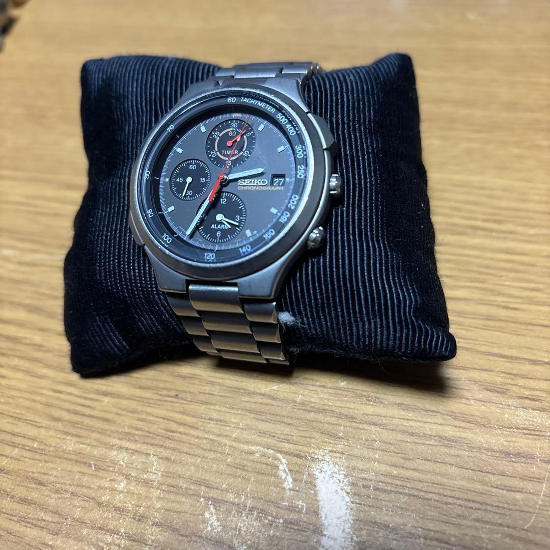 中古 SEIKO SPEEDMASTER 7T42-7A10 腕時計