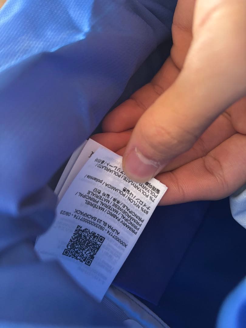 ARC'TERYX チェック柄バックパック