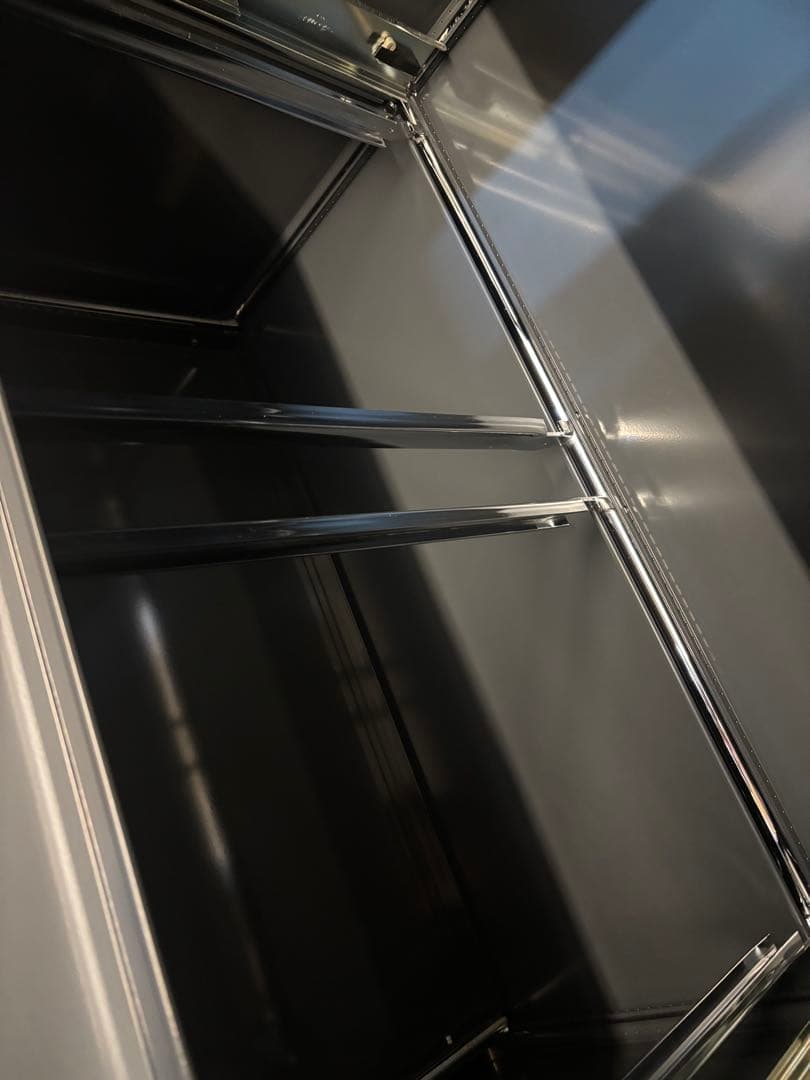 【奥行500】USMハラー 1列3段 補強仕様 キャスター付　ヴィンテージ