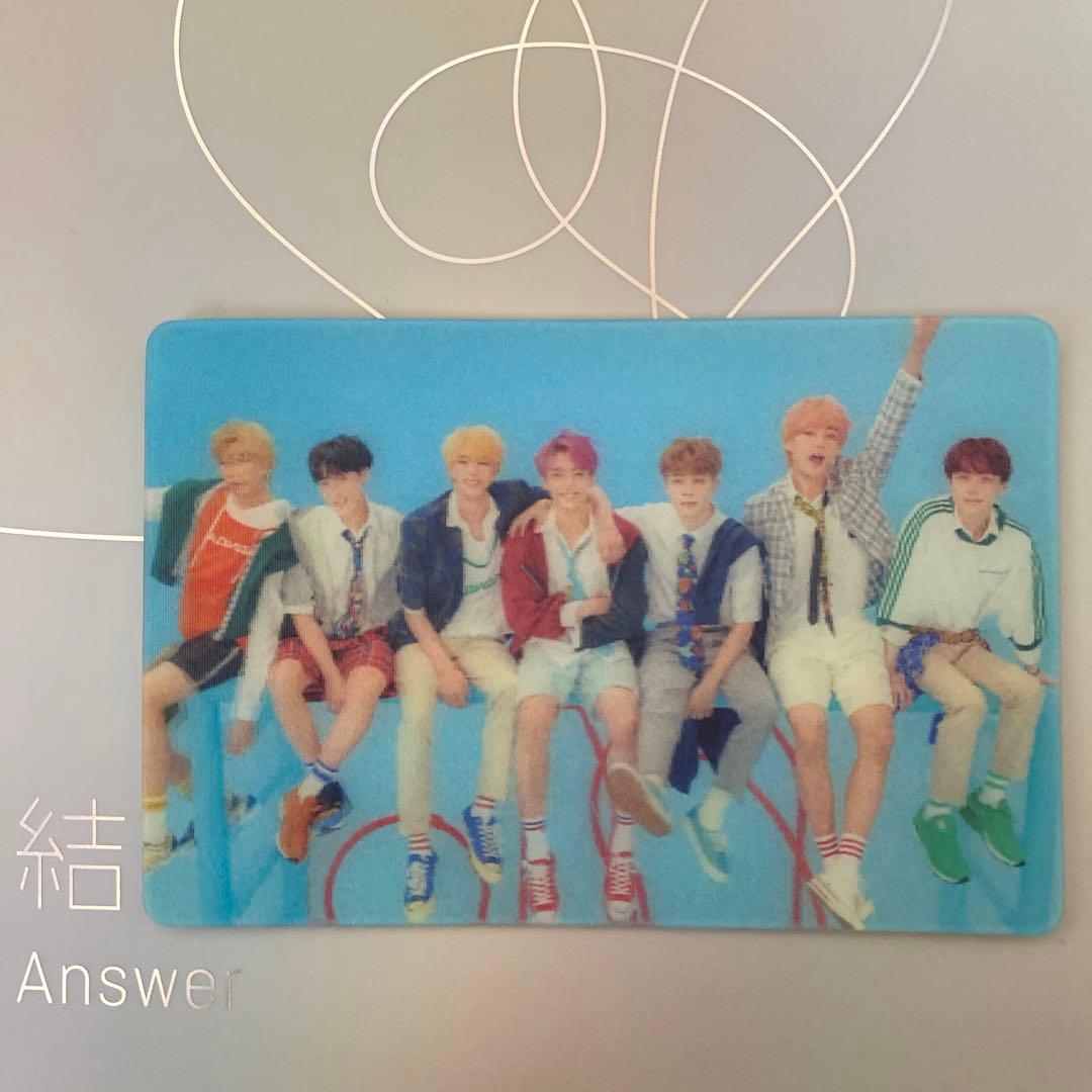 BTS love yourself 結 初回生産1000枚 スペシャル トレカ