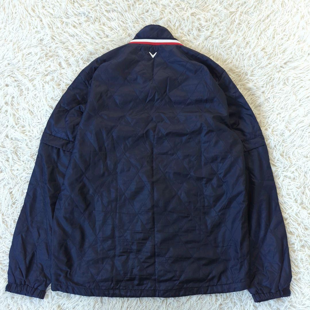 キャロウェイ 4WAY 中綿ジャケット ゴルフウェア ネイビー XL