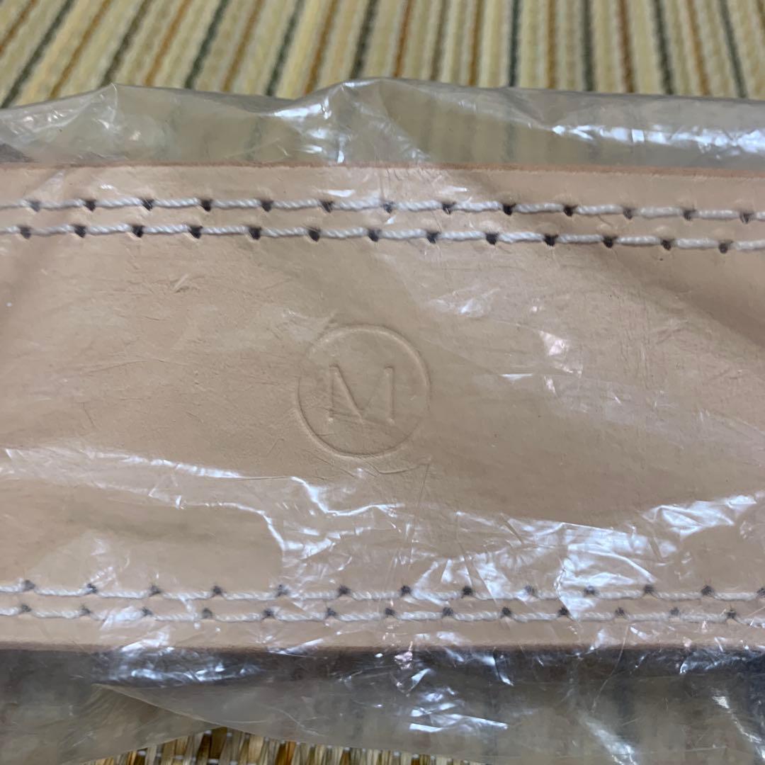 ゴールドジム G3322 EXレザーベルト　サイズM