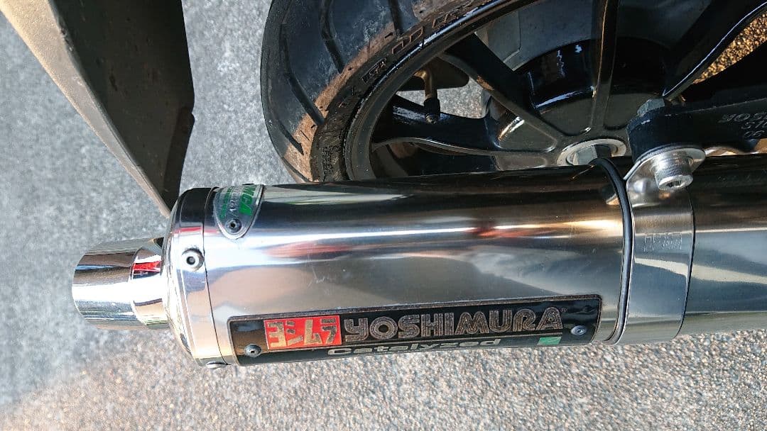 アドレスV125G ヨシムラマフラー(規制前用)