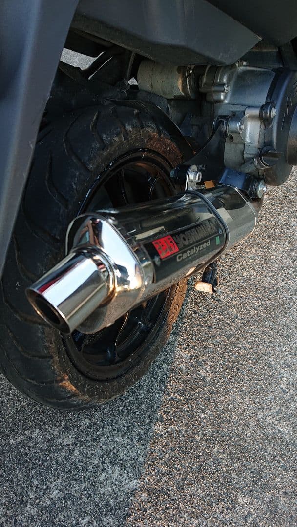 アドレスV125G ヨシムラマフラー(規制前用)