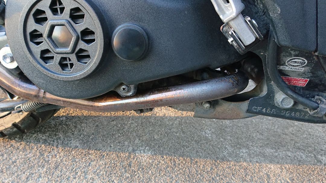 アドレスV125G ヨシムラマフラー(規制前用)