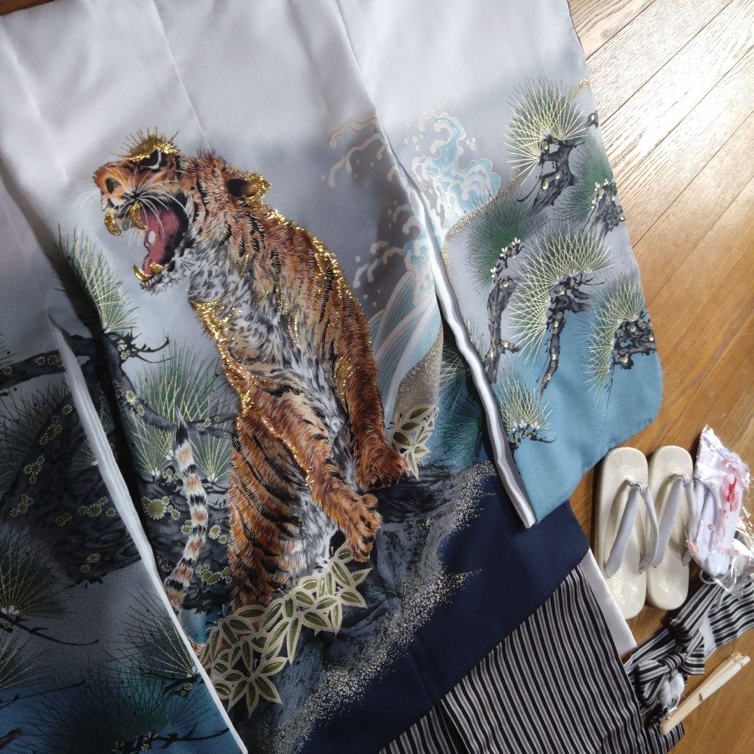 美品★迫力の虎★七五三★羽織袴と小物