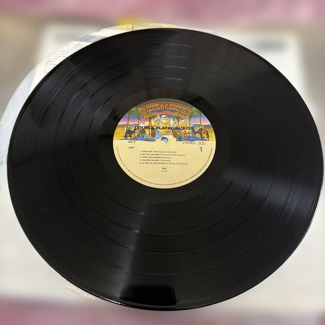 KISS DOUBLE PLATINUM レコード
