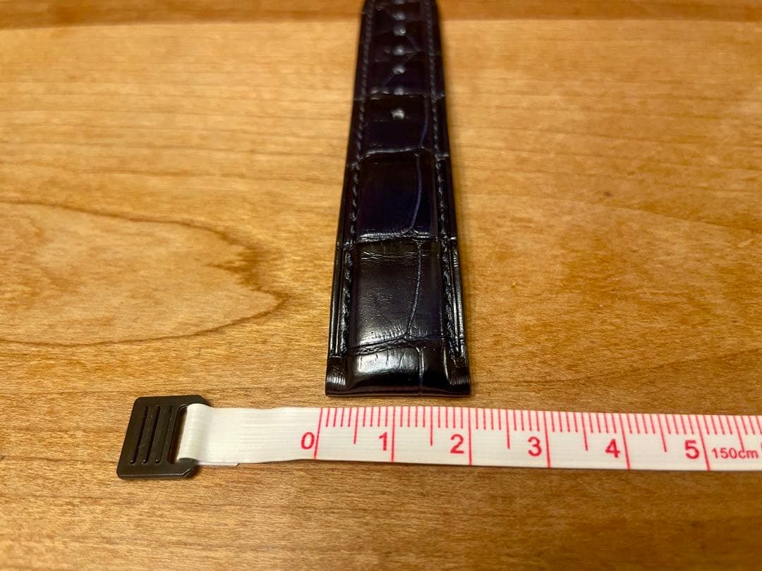 IWC 純正レザーベルト ネイビー