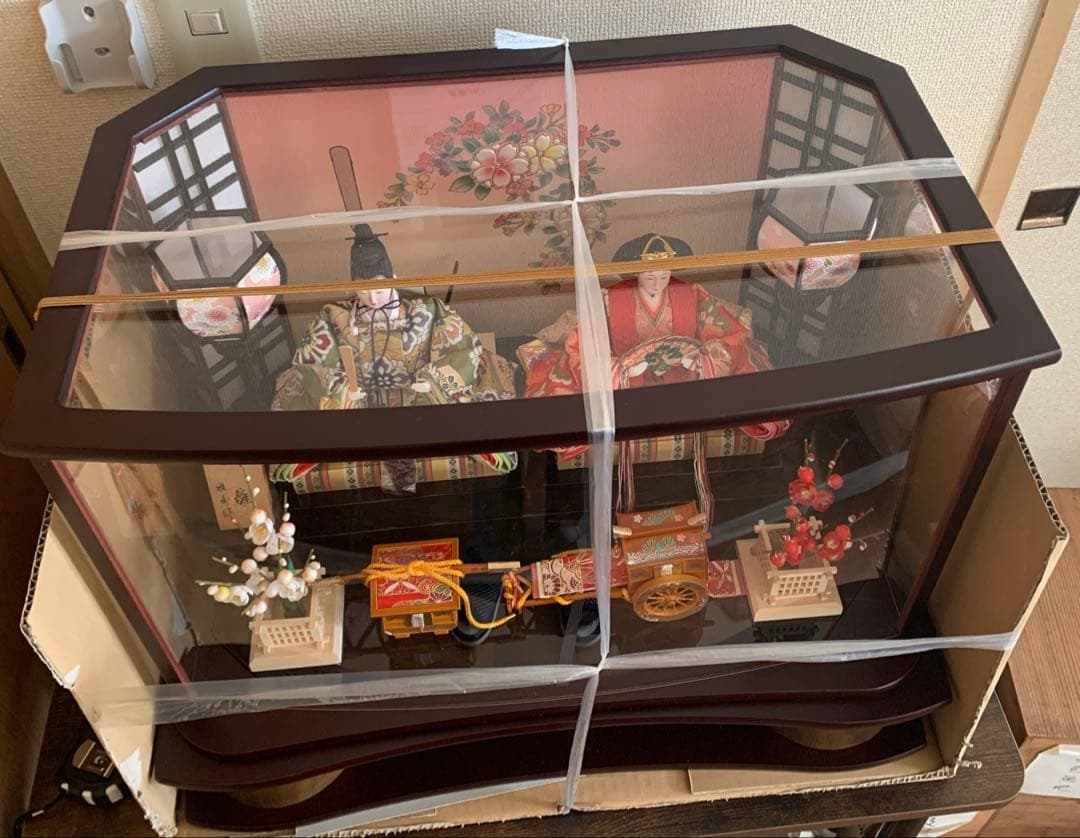 元祖⭐︎白蛇の御守屋yuki　愛らしい美男美女　親王飾り　雅秀作