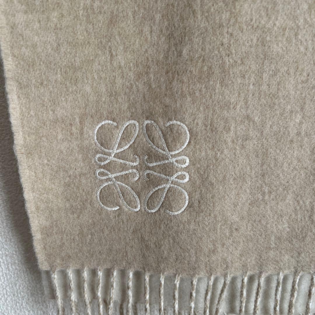 ロエベ/ LOEWE/バイカラーアナグラム リバーシブルマフラー