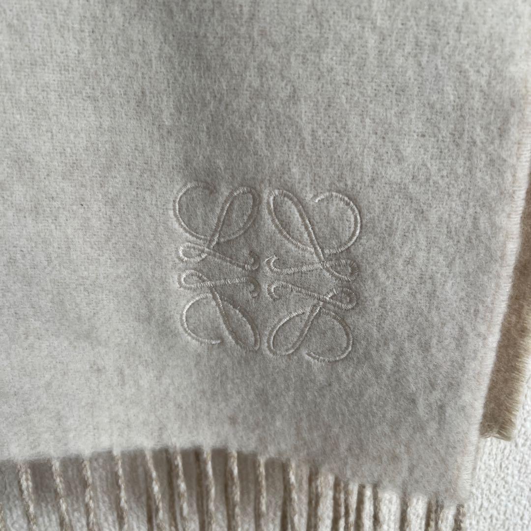 ロエベ/ LOEWE/バイカラーアナグラム リバーシブルマフラー