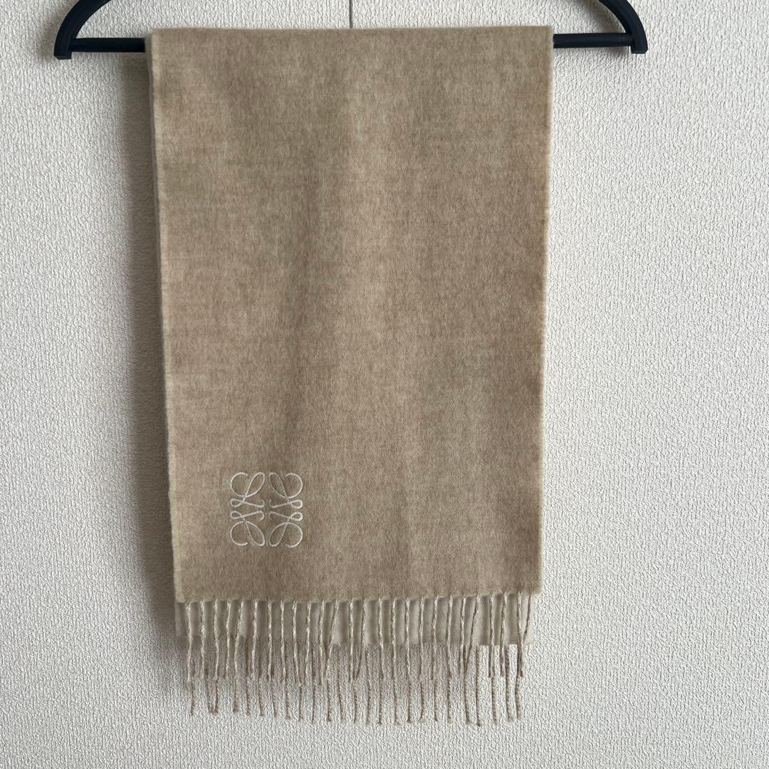 ロエベ/ LOEWE/バイカラーアナグラム リバーシブルマフラー