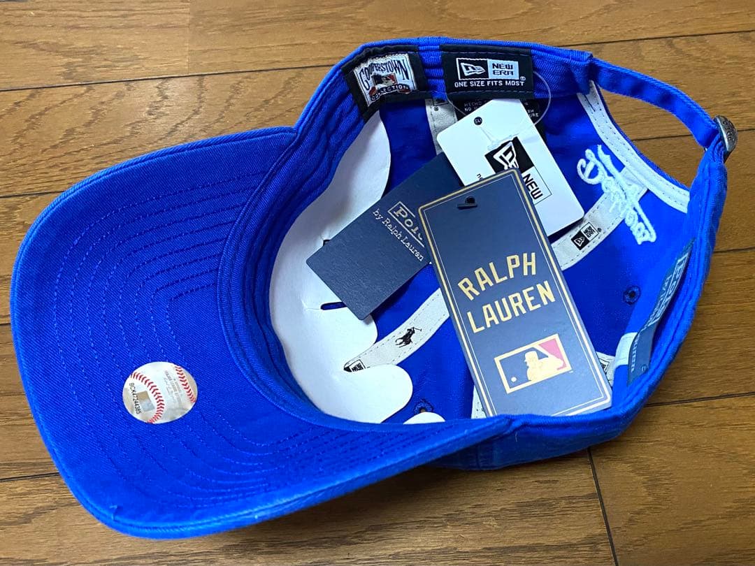 ニューエラ ポロラルフローレン コラボ ドジャース キャップ ブルー 未使用新品